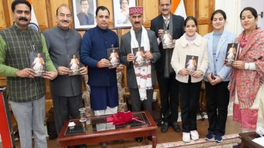 India News | Himachal CM Sukhu Releases Book on Sardar Vallabhbhai Patel's Life