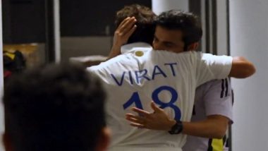 Sports News | BGT: Kohli, Gambhir Share Warm Hug After Stalwart's 30th Test Century