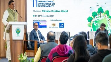 India News | 11th International Conference on Sustainability 'SUSCON XI' Concludes at IIM Shillong