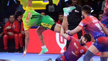 Sports News | PKL: Young Raiders Bhavani, Gagan Guide UP Yoddhas to Win over Patna Pirates in Action-packed Encounter