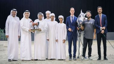 World News | Fakhr Al Bateen Claims Senior Stallions Gold at Emirates Breeders AH Championship