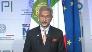 World News | New Element of India-Mediterranean Ties Will Be Connectivity; IMEC Can Be Game Changer": Jaishankar at MED Dialogues
