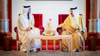 World News | King of Bahrain Receives Abdullah Bin Zayed