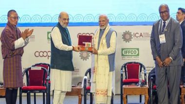 India News | PM Modi Launches UN's International Year of Cooperatives 2025, Unveils Commemorative Stamp