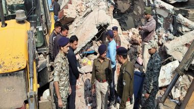 India News | MP: 2 People Die, 2 Fear Trapped, 5 Injured as Three Houses Collapsed After Explosion in Morena; Rescue Operation Underway