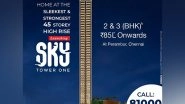 Business News | SPR India Launches Sky Tower 1, a Premium 45-Storey High-Rise Residential Tower in Perambur