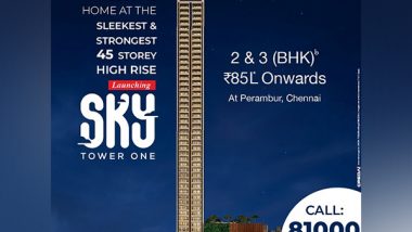 Business News | SPR India Launches Sky Tower 1, a Premium 45-Storey High-Rise Residential Tower in Perambur