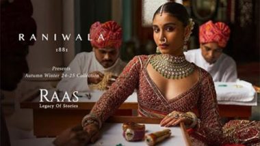 Business News | Raniwala 1881 Introduces Raas A/W 2024-25 Collection: The Legacy of Stories