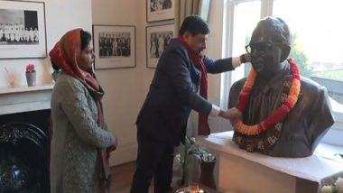 World News | MP CM Mohan Yadav Pays Tribute to BR Ambedkar on Constitution Day