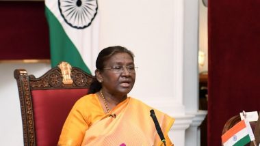 India News | President Murmu to Visit Tamil Nadu from November 27 to 30