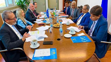 World News | India-Cyprus Hold 6th Foreign Office Consultations in Nicosia