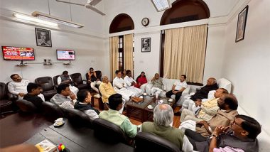 India News | INDIA Bloc Floor Leaders Meet to Discuss Key Issues for Winter Session of Parliament