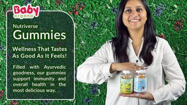 Business News | BabyOrgano Launches Two Variants of Ayurveda-inspired Gelatin Free Gummies for Kids