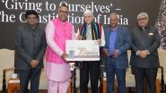 Business News | The Preamble of the Indian Constitution Describes India's Collective Spirit: Gopalkrishna Gandhi at Constitution Day Lecture at JGU