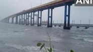 India News | TN's Pamban Port Witnesses Strong Winds as Deep Depression Forms over Southwest Bay of Bengal