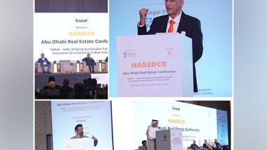 Business News | Abu Dhabi: Real Estate Industry Body NAREDCO Hosts Conference to Strengthen India-UAE Ties