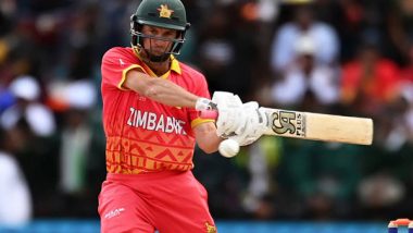 Sports News | Zimbabwe's Sean Williams Found Guilty of Breaching ICC Code of Conduct During 2nd ODI Against Pakistan