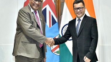 World News | MoS Margherita Meets Fiji's Deputy Prime Minister Manoa Kamikamica