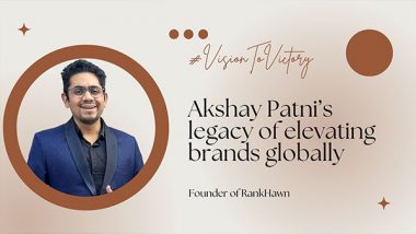 Business News | Akshay Patni: Championing India's Digital Marketing Revolution