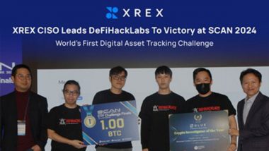 Business News | XREX CISO Leads DeFiHackLabs To Victory at SCAN 2024, the World's First Digital Asset Tracking Challenge