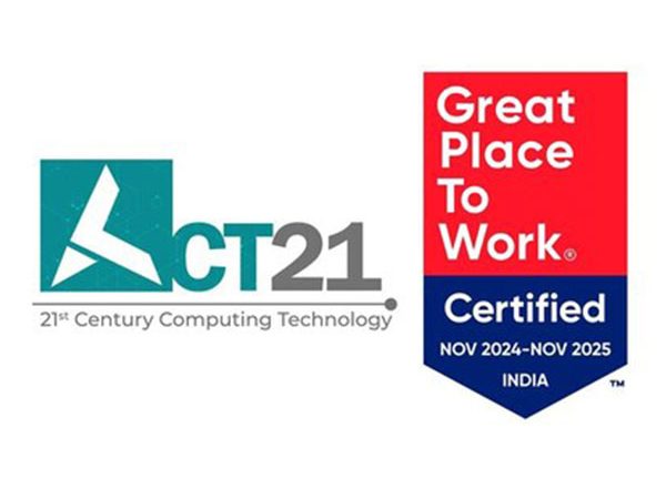 Business News | ACT21 Software Achieves Great Place To Work Certification