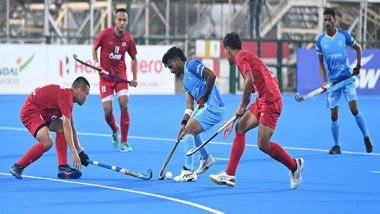 Sports News | India Register Comprehensive 11-0 Victory over Thailand in Men's Junior Asia Cup 2024