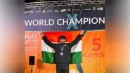Business News | Amity Jaipur Student Sahil Kumar Wins Silver Medal at the Powerlifting World Championship