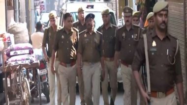 India News | Uttar Pradesh: Police Hold Flag March Near Shahi Jama Masjid After Violence in Sambhal over Survey