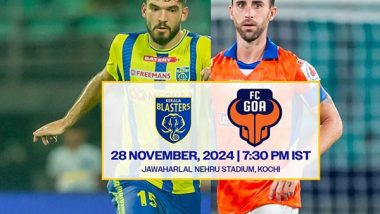 Sports News |  ISL: Kerala Blasters FC Look to Build Momentum Against In-form FC Goa