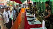 India News | Agartala: BSF Organizes Weapons Display to Mark 60th Raising Day at Tripura University
