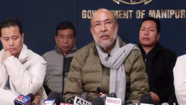 India News | Mizoram National Front Demands Resignation of CM N Biren Singh; Manipur Govt Hits Back