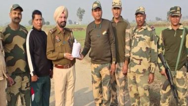 India News | BSF, Punjab Police Recover Drone and Heroin on Punjab Border