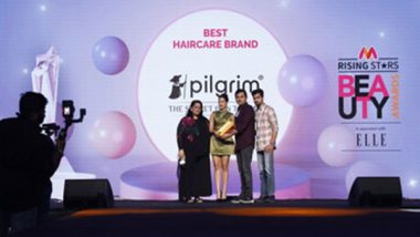 Business News | Pilgrim Wins 'Best Hair Care Brand' at Myntra's Rising Star D2C Summit