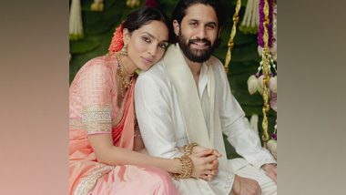 Entertainment News | Naga Chaitanya, Sobhita Dhulipala's Pre-wedding Festivities Begin with Haldi, Pics Go Viral