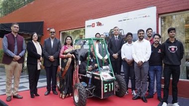 Business News | Shaping the Future of Mobility: BAJA SAEINDIA 2025 Virtual Round for Vehicle Design Commences at Chitkara University, Chandigarh