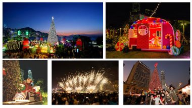 Business News | HKTB's Hong Kong WinterFest is Launched with a Grand Opening Featuring Magical Christmas Town and Winter Harbourfront Pyrotechnic Display