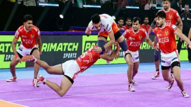 Sports News | PKL:  Puneri Paltan Edge Past Gujarat Giants with Close 34-33 Win, Move to 3rd Spot