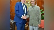 World News | EAM Jaishankar Bids Farewell to Danish Ambassador Freddy Svane