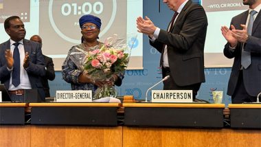 World News | WHO Chief Congratulates Ngozi Okonjo-Iweala on Reappointment as WTO Director-General