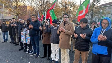 World News | PTI Supporters in Washington Hold Funeral Prayers for Islamabad Victims