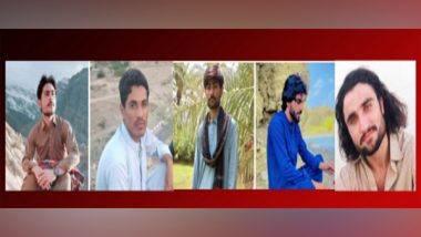 World News | At Least 10 Baloch Men Forcibly Disappeared by Pakistani Forces Sparks Outrage Among Activists