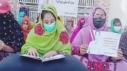 World News | Balochistan: Protests Escalate in Awaran as Diljaan Baloch's Sister Launches Hunger Strike for His Safe Return
