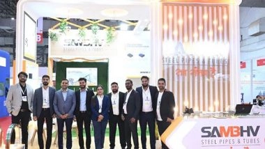 Business News | Sambhv Steel Tubes Limited Participates in METEC India 2024