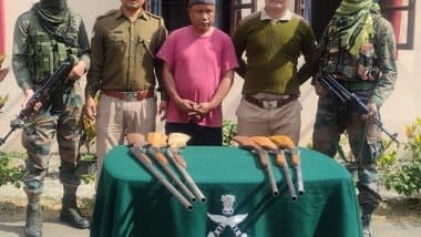 India News | Mizoram: Joint Operation by Assam Rifles and Mizoram Police, Recover Six Rifles, One Arrested