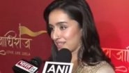 Entertainment News | Shraddha Kapoor Attends Musical 'Rajadhiraj: Love, Life, Leela' in Delhi