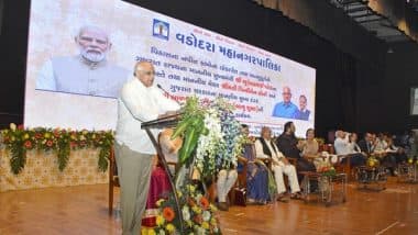 India News | CM Bhupendra Patel Announces Development Projects Worth Rs 616.54 Crore to Vadodara City