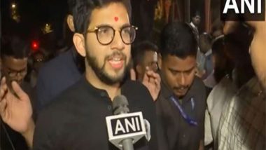 India News | UBT Sena's Aditya Thackeray Congratulates New Maharashtra CM to Be, Questions Delay in Process