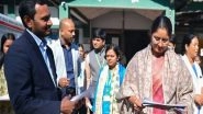 India News | Union Minister Annapurna Devi Visits Meghalaya's Ri Bhoi District, Reviews Progress of Government Schemes