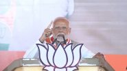 Jharkhand Assembly Elections 2024: PM Narendra Modi Accuses Congress of Making Attempts To Snatch Reservations From Tribals, Give It to Its Vote Bank