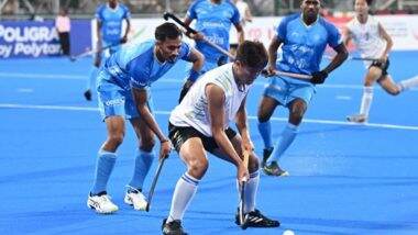 India Men's Junior Hockey Team Beats Chinese Taipei 16-0 in Men's Junior Asia Cup 2024; Goal Fest in Muscat Sees PR Sreejesh's Side Register Third Consecutive Victory